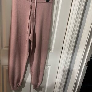 Cozy Pink Jogger Pants
